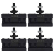 DURAFORCE 4Pack Turning Quick Change Tool Post Holder Lathe BXA 250-201T Oversize 3/4"