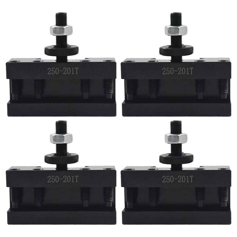 DURAFORCE 4Pack Turning Quick Change Tool Post Holder Lathe BXA 250-201T Oversize 3/4"