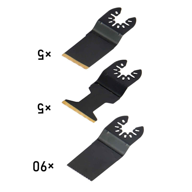 DURAFORCE New Oscillating Saw Blades 100Pcs Professional Titanium Multitool Blades