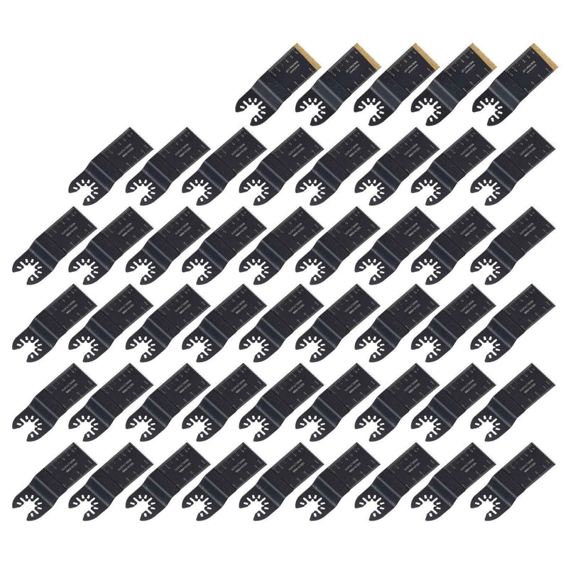 DURAFORCE For Wood Plastics Metal Multitool Blades 50Pcs Titanium oscillating Saw Blades
