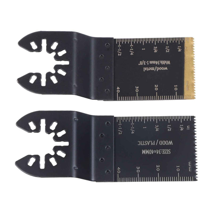 DURAFORCE For Wood Plastics Metal Multitool Blades 50Pcs Titanium oscillating Saw Blades