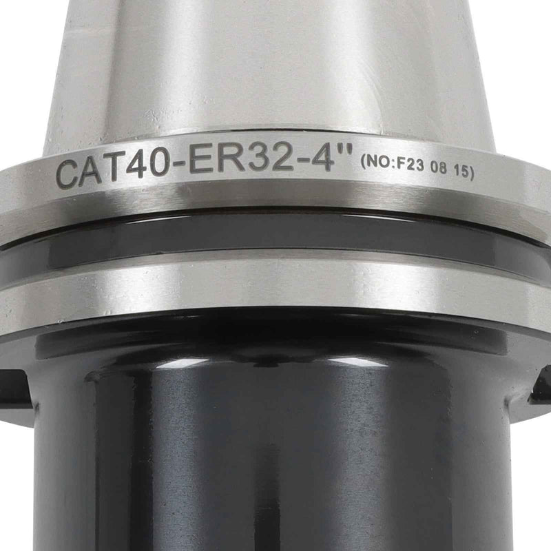 DURAFORCE 1× CAT40 ER32 4" 100mm Collet Chuck Tool Holder Balanced to G2.5/25000RPM