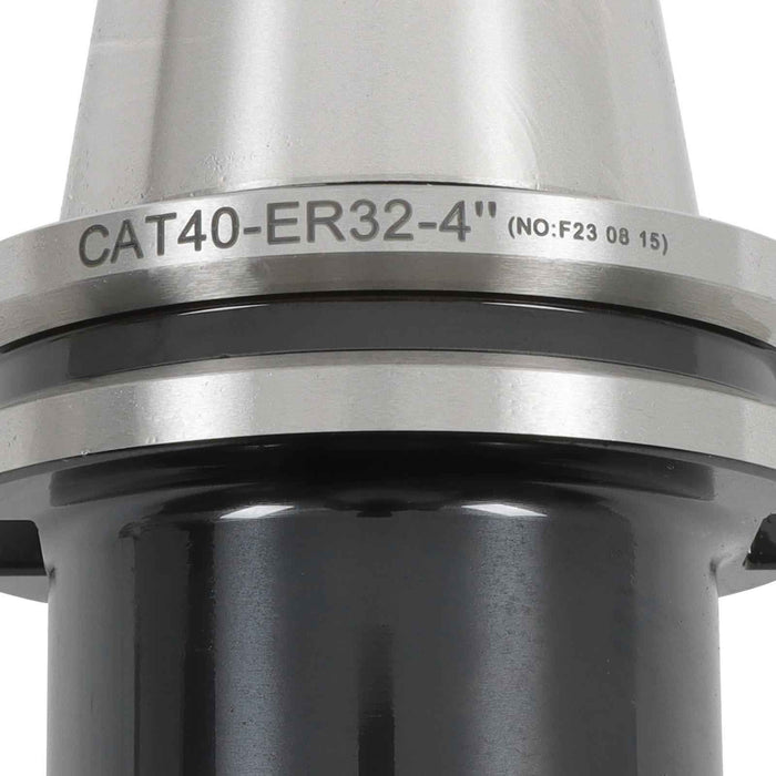 DURAFORCE 1× CAT40 ER32 4" 100mm Collet Chuck Tool Holder Balanced to G2.5/25000RPM