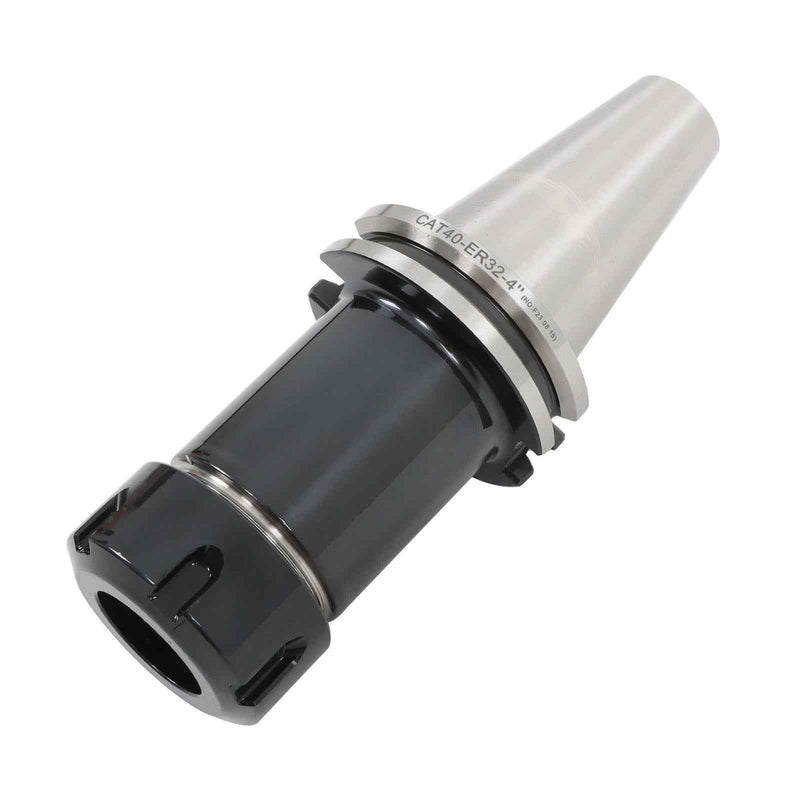 DURAFORCE 1× CAT40 ER32 4" 100mm Collet Chuck Tool Holder Balanced to G2.5/25000RPM