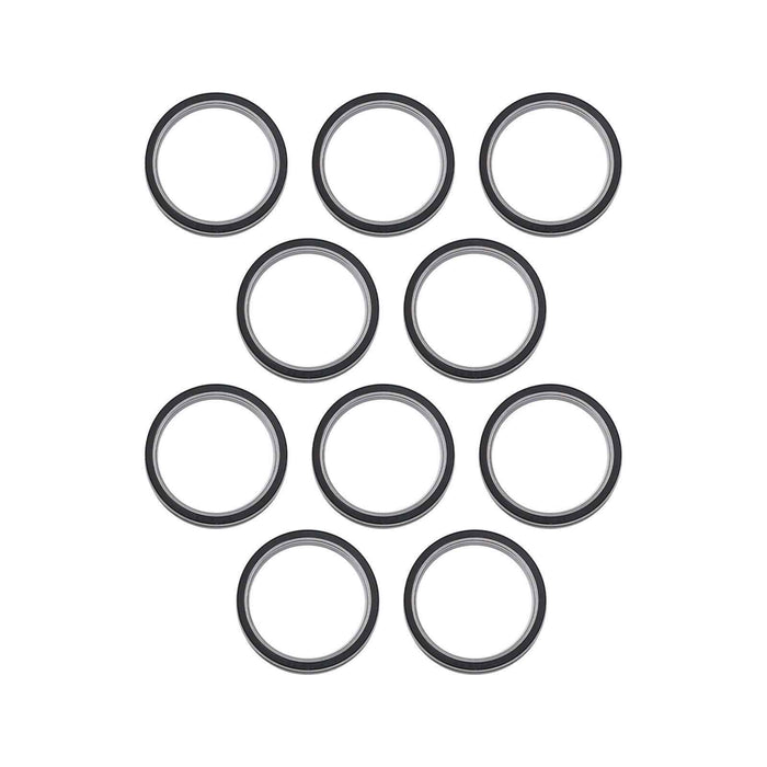 DURAFORCE 6708-2RS 10Pcs Deep Groove Ball Bearing 40mm Inner Dia 50mm OD 6mm Bore Sealed