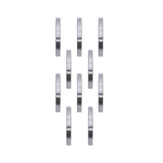 DURAFORCE 6708-2RS 10Pcs Deep Groove Ball Bearing 40mm Inner Dia 50mm OD 6mm Bore Sealed