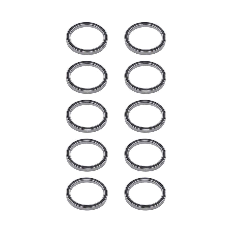 DURAFORCE 6708-2RS 10Pcs Deep Groove Ball Bearing 40mm Inner Dia 50mm OD 6mm Bore Sealed