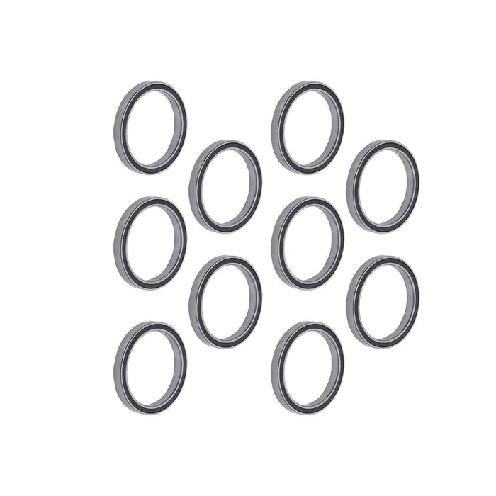 DURAFORCE 6708-2RS 10Pcs Deep Groove Ball Bearing 40mm Inner Dia 50mm OD 6mm Bore Sealed