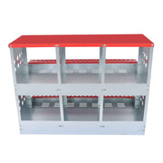 DURAFORCE Durable 6 Holes Chicken Nesting Box Hen Laying Nest Boxes Rollout Egg Collection