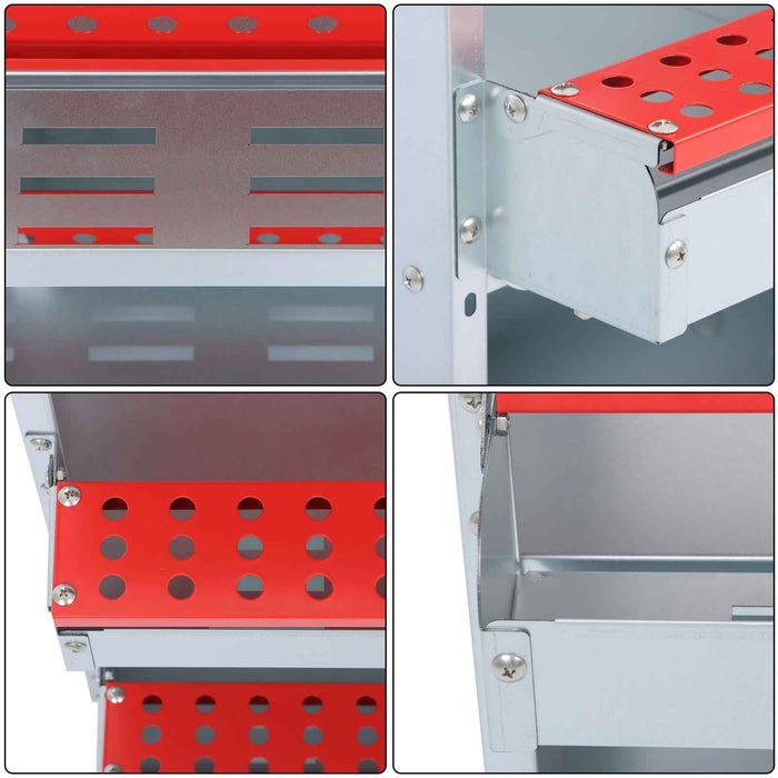DURAFORCE Durable 6 Holes Chicken Nesting Box Hen Laying Nest Boxes Rollout Egg Collection