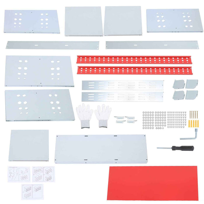 DURAFORCE Durable 6 Holes Chicken Nesting Box Hen Laying Nest Boxes Rollout Egg Collection