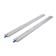 DURAFORCE 1 Pair Locking Drawer Slides 40 Inch Lock & Full Extension 500 lbs Load Capacity