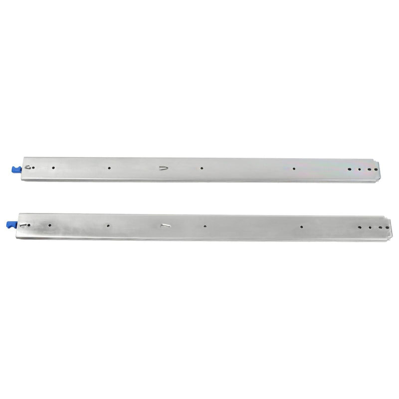 DURAFORCE 1 Pair Locking Drawer Slides 40 Inch Lock & Full Extension 500 lbs Load Capacity
