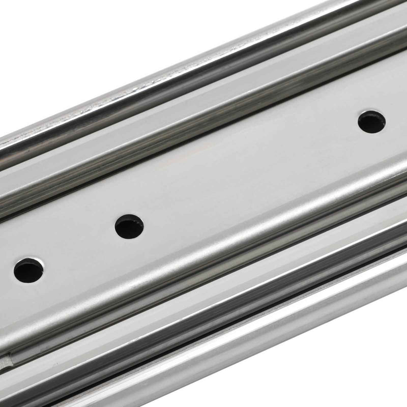 DURAFORCE 1 Pair Locking Drawer Slides 40 Inch Lock & Full Extension 500 lbs Load Capacity