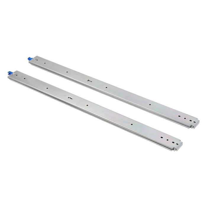 DURAFORCE 1 Pair Locking Drawer Slides 40 Inch Lock & Full Extension 500 lbs Load Capacity