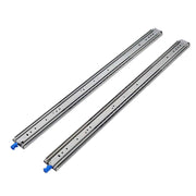 DURAFORCE 1 Pair Locking Drawer Slides 40 Inch Lock & Full Extension 500 lbs Load Capacity