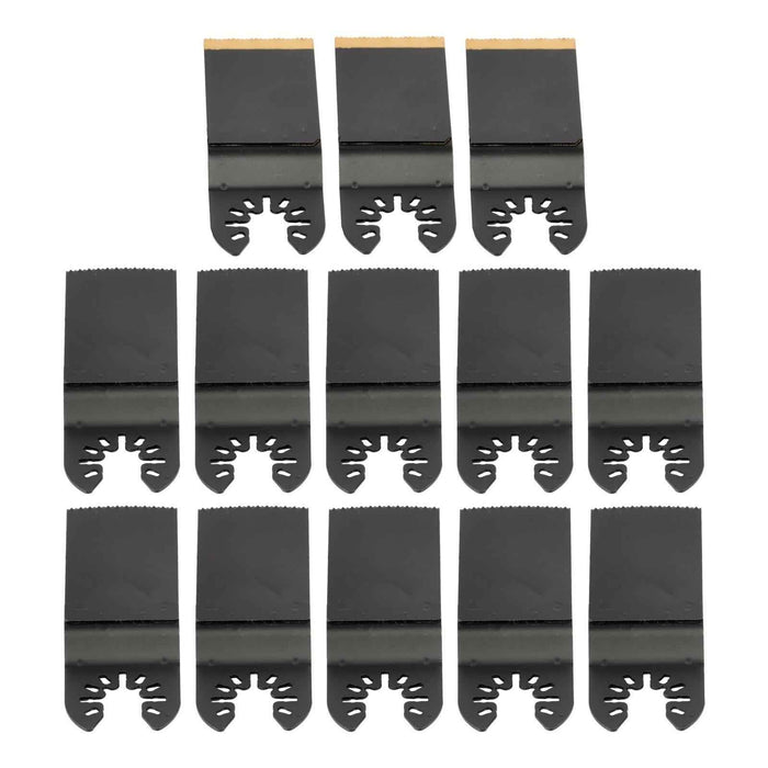 DURAFORCE New Multitool Blades 35PCS Titanium Oscillating Tool Quick Saw Blades