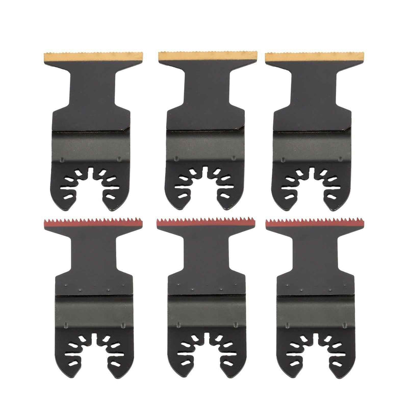 DURAFORCE New Multitool Blades 35PCS Titanium Oscillating Tool Quick Saw Blades