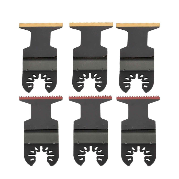 DURAFORCE New Multitool Blades 35PCS Titanium Oscillating Tool Quick Saw Blades