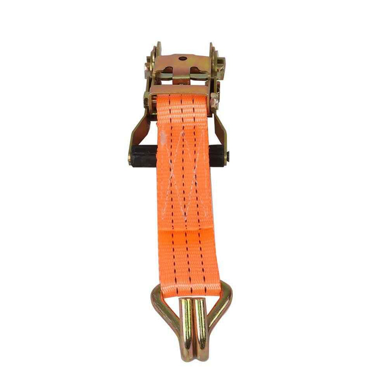DURAFORCE 20 Pack 1.5" × 15' Polyester Ratchet Tie Down Straps J Hooks Heavy Duty 4000 LBS