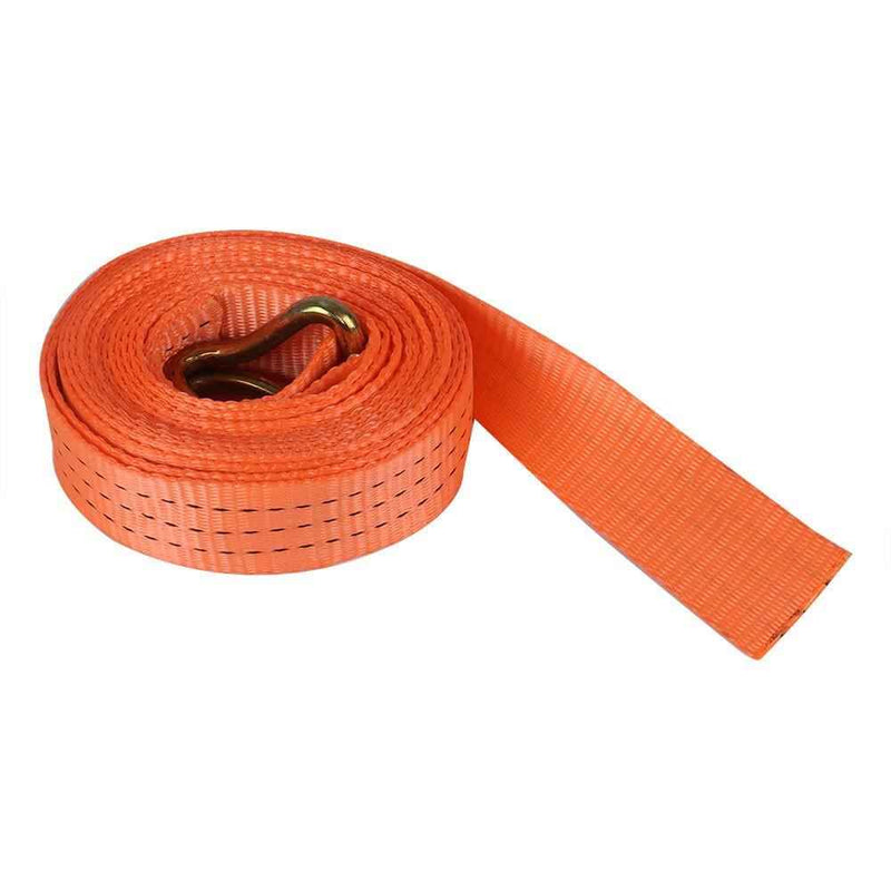 DURAFORCE 20 Pack 1.5" × 15' Polyester Ratchet Tie Down Straps J Hooks Heavy Duty 4000 LBS