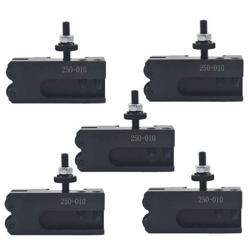 OXA 5Pack Quick Change Tool Post Turning  Facing Holder For Lathe 250-010 #10