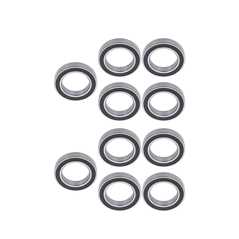 DURAFORCE 10 Pack 6908-2RS Deep Groove Ball Bearing 40 × 62 × 12 mm Double Rubber Seals