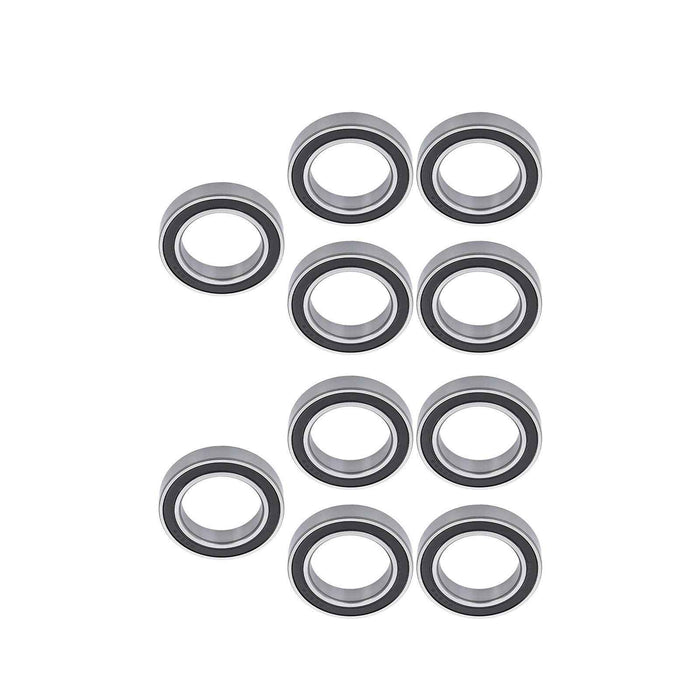 DURAFORCE 10 Pack 6908-2RS Deep Groove Ball Bearing 40 × 62 × 12 mm Double Rubber Seals