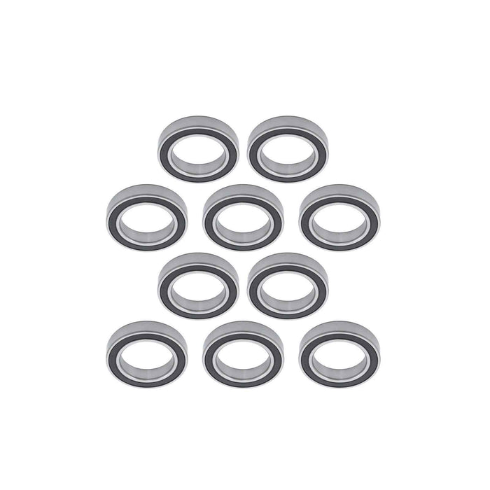 DURAFORCE 10 Pack 6908-2RS Deep Groove Ball Bearing 40 × 62 × 12 mm Double Rubber Seals