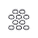 DURAFORCE 10 Pack 6908-2RS Deep Groove Ball Bearing 40 × 62 × 12 mm Double Rubber Seals