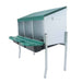 DURAFORCE Durable Chicken Nesting Box With Metal Legs 3 Holes Nesting Box For Chickens