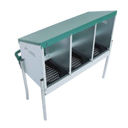 DURAFORCE Durable Chicken Nesting Box With Metal Legs 3 Holes Nesting Box For Chickens