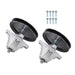 DURAFORCE 2 Pack Mower Spindle 46" Deck For MTD 918-04865A 918-04636 618-04636A 618-04865A