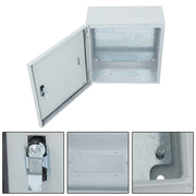 DURAFORCE Outdoor Steel Enclosure, 16 × 16 × 8" NEMA 4X Electrical Box, Waterproof IP56