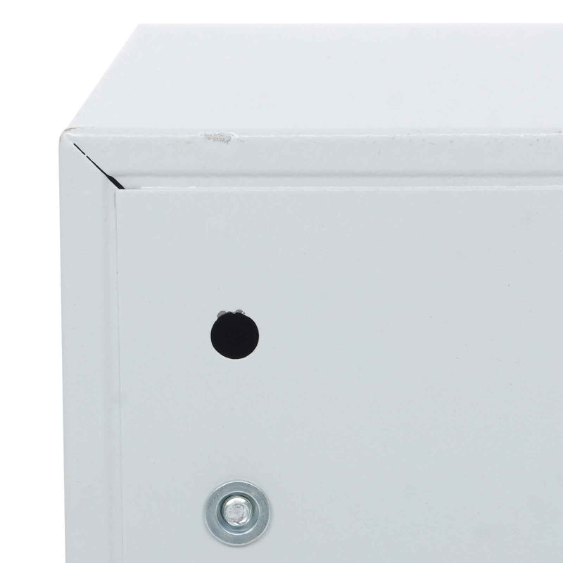 DURAFORCE Outdoor Steel Enclosure, 16 × 16 × 8" NEMA 4X Electrical Box, Waterproof IP56