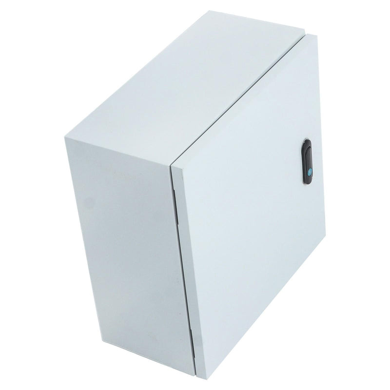 DURAFORCE Outdoor Steel Enclosure, 16 × 16 × 8" NEMA 4X Electrical Box, Waterproof IP56