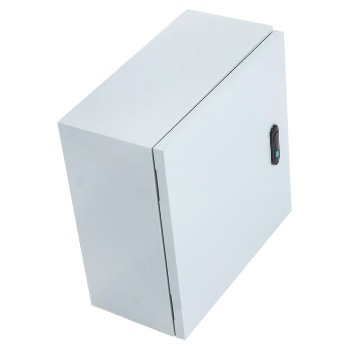 DURAFORCE Outdoor Steel Enclosure, 16 × 16 × 8" NEMA 4X Electrical Box, Waterproof IP56