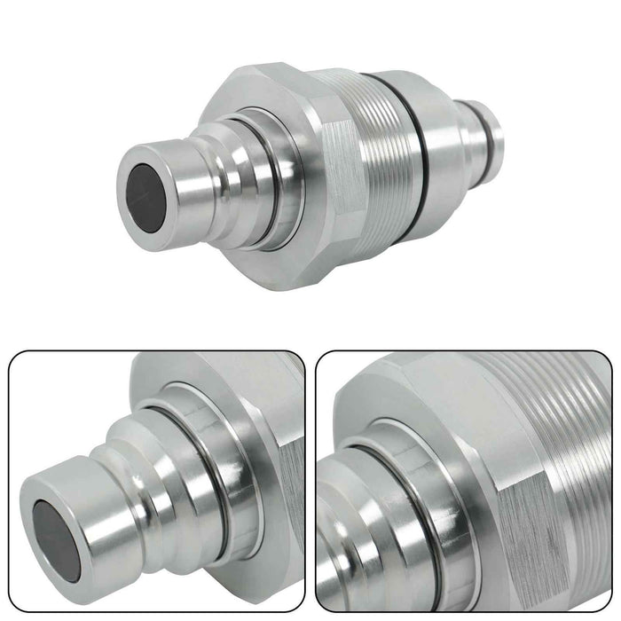 DURAFORCE 373-6967 7246799 Male Flat Face Coupler For Bobcat 753 863 864 S175 T250 T200