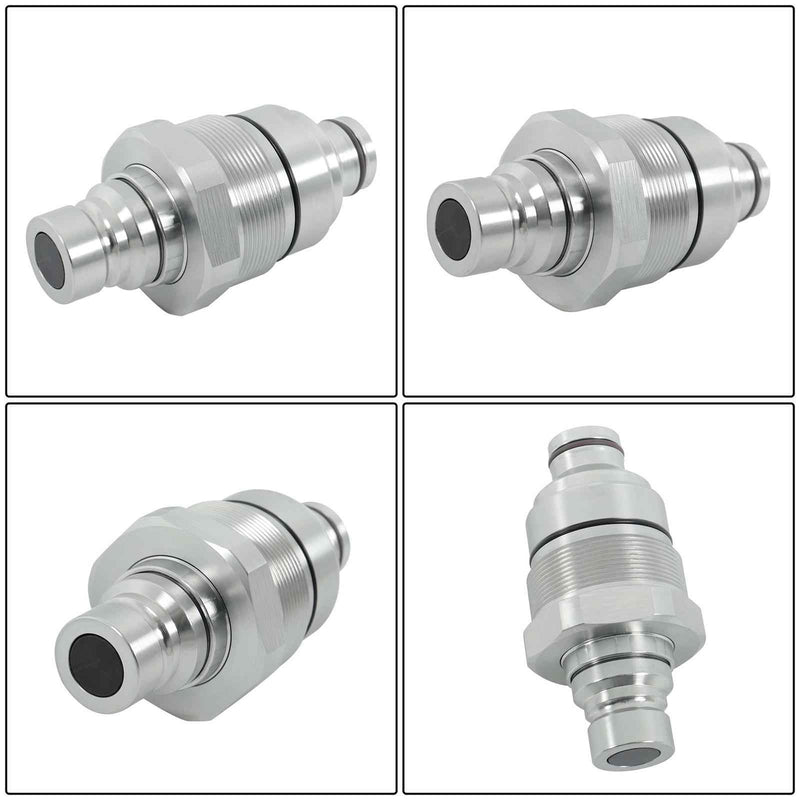 DURAFORCE 373-6967 7246799 Male Flat Face Coupler For Bobcat 753 863 864 S175 T250 T200