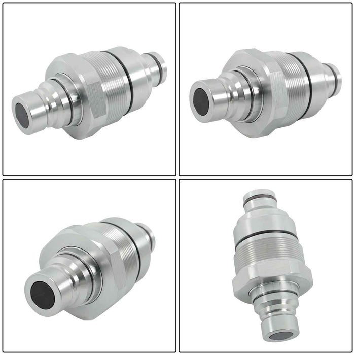 DURAFORCE 373-6967 7246799 Male Flat Face Coupler For Bobcat 753 863 864 S175 T250 T200