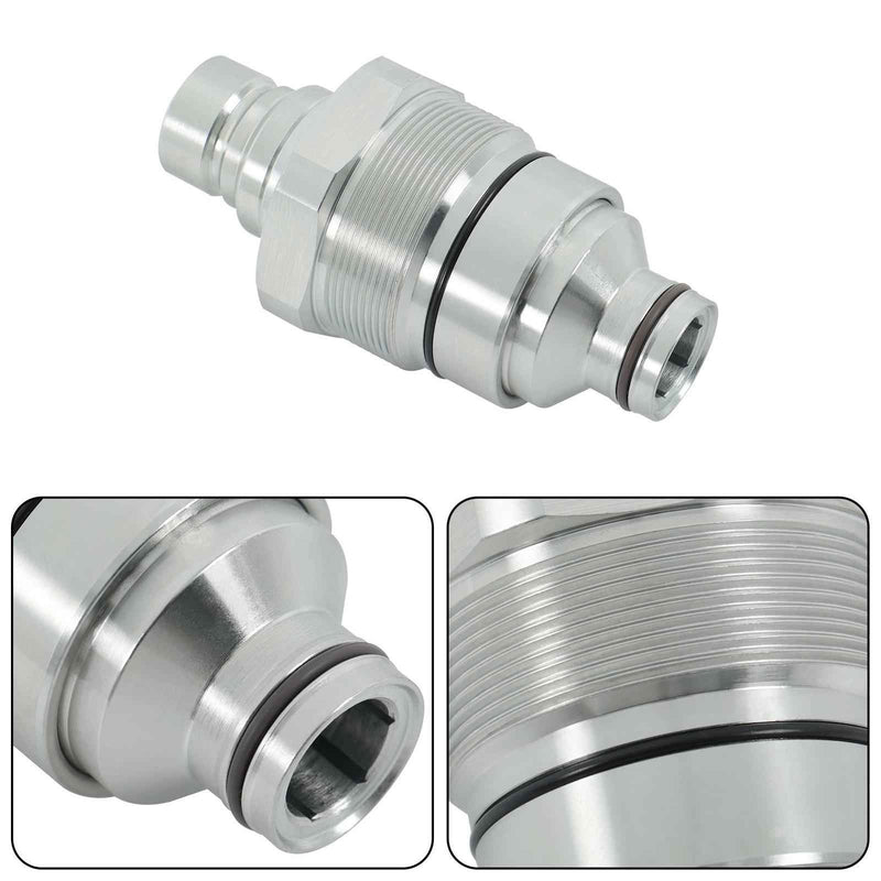 DURAFORCE 373-6967 7246799 Male Flat Face Coupler For Bobcat 753 863 864 S175 T250 T200
