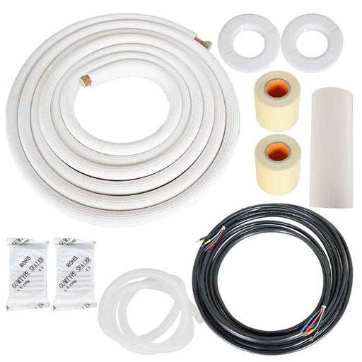 DURAFORCE Install Kit for Mini Split Heat Pump Systems. 1/4 - 1/2 Dia. 25Feet
