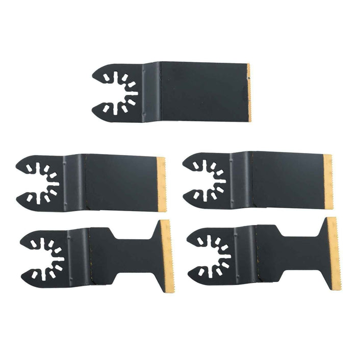 DURAFORCE Heavy Duty Titanium 23 Pack Steel Oscillating Tool Multi Tool for Metal & Nails