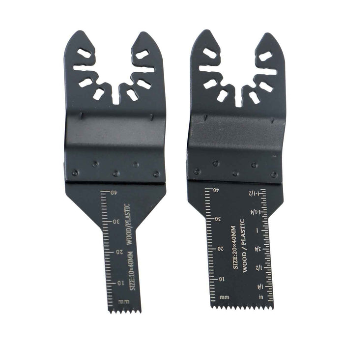 DURAFORCE Heavy Duty Titanium 23 Pack Steel Oscillating Tool Multi Tool for Metal & Nails