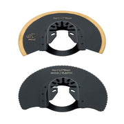 DURAFORCE Heavy Duty Titanium 23 Pack Steel Oscillating Tool Multi Tool for Metal & Nails