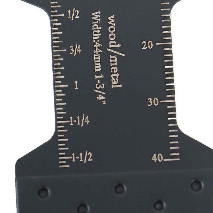 DURAFORCE Heavy Duty Titanium 23 Pack Steel Oscillating Tool Multi Tool for Metal & Nails