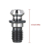 DURAFORCE CAT40 45°0.740" 20Pcs Coolant Pull Stud Retention Knob for Mazak Fadal HURCO