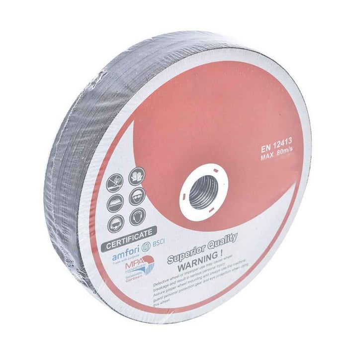 DURAFORCE 100 Pack Cut-off Wheel Metal & Stainless Steel Cutting Discs 5" × 0.040" × 7/8"