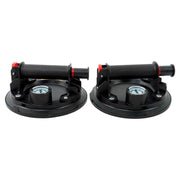 DURAFORCE 2 Pack 8 Inch Glass Suction Cups 440lbs Load Capacity & Pressure Gauge