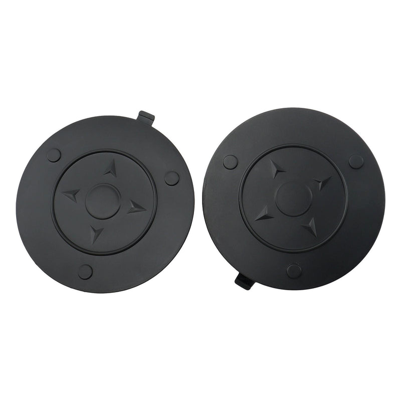 DURAFORCE 2 Pack 8 Inch Glass Suction Cups 440lbs Load Capacity & Pressure Gauge